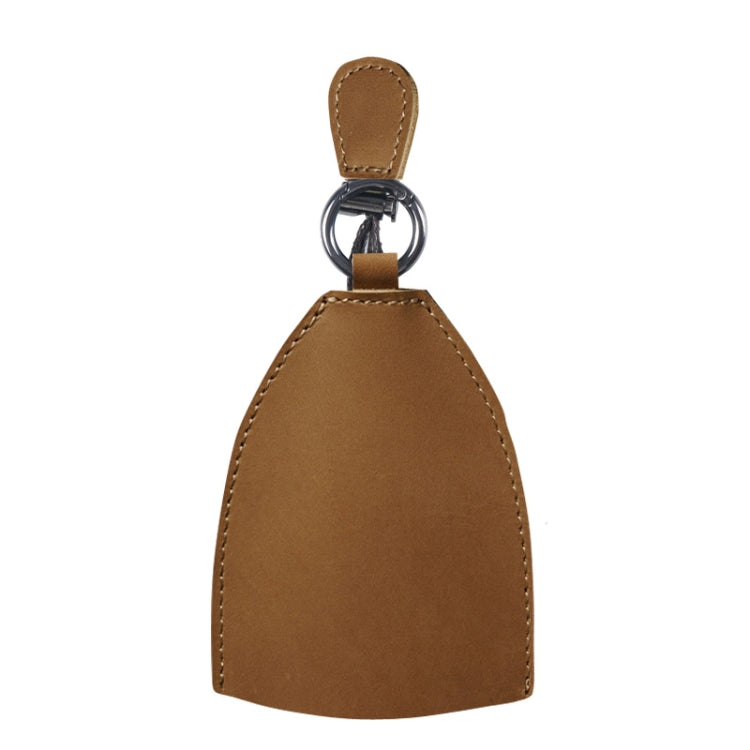 18Y-009 Vintage Handmade Leather Car Pull-Out Key Case, Plant Tanned Leather, Oil Wax Skin Olive Green, Oil Wax Skin Blue, Oil Wax Skin Tea, Oil Wax Skin Camel