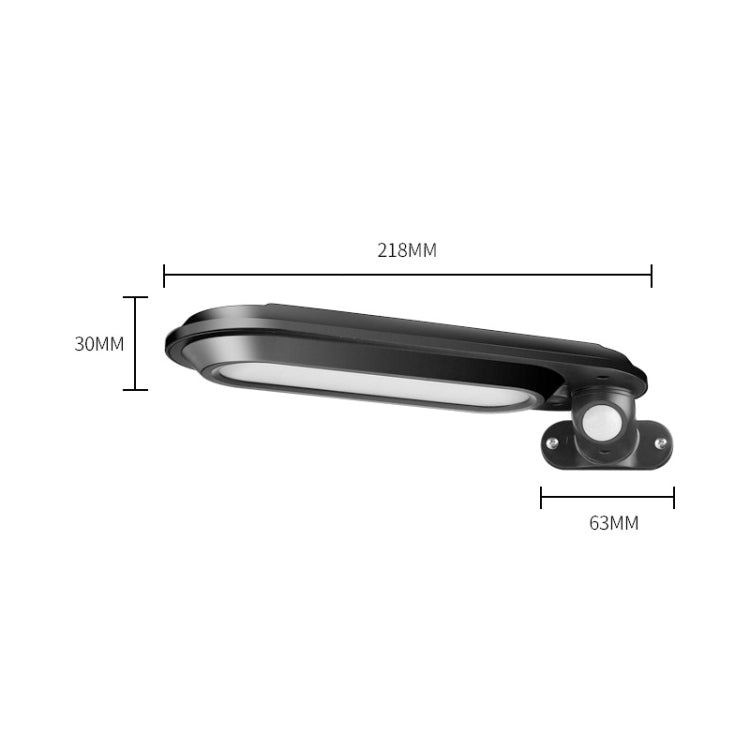 DS018 Solar Wall Lamp Outdoor Garden Induction Street Light