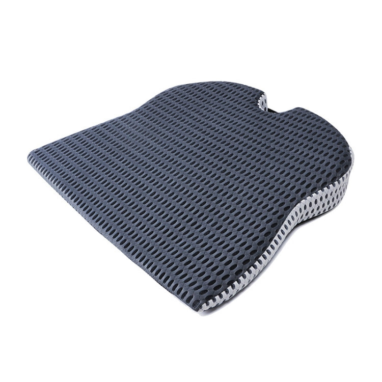 QFC040 U-shaped TThickened Memory Foam Car Seat Cushion, Black, Grey