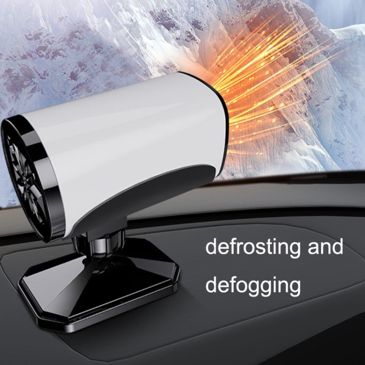 12V Portable Car Heater Defroster, Black, White