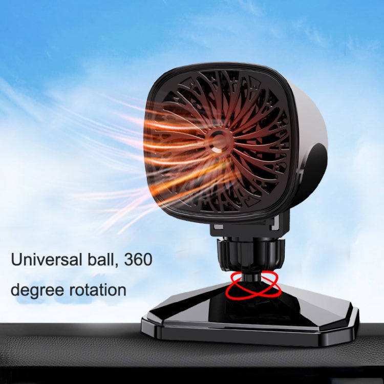 12V Portable Car Heater Defroster, Black, White