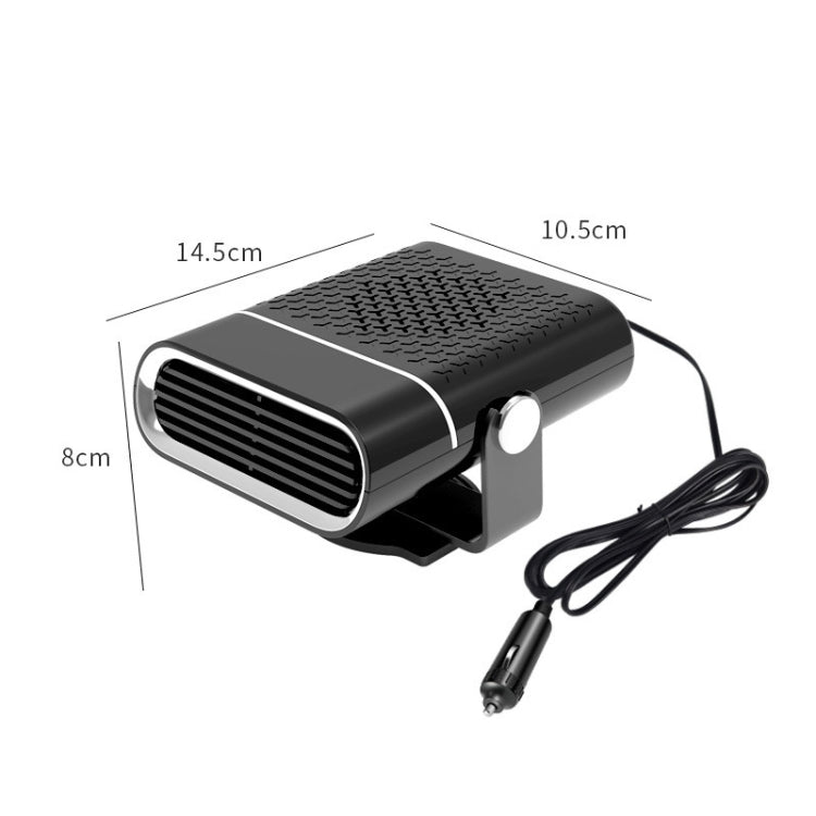 24V Winter Car Heater Demister, Black, White