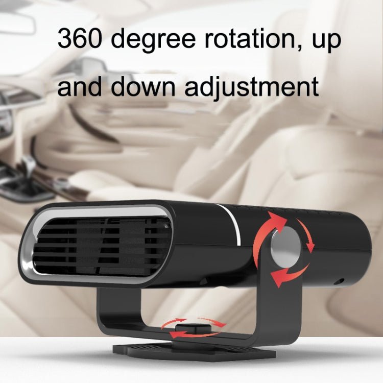 24V Winter Car Heater Demister, Black, White