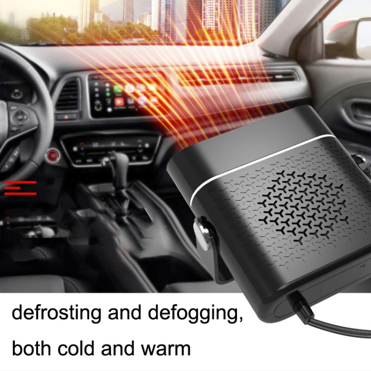 24V Winter Car Heater Demister, Black, White