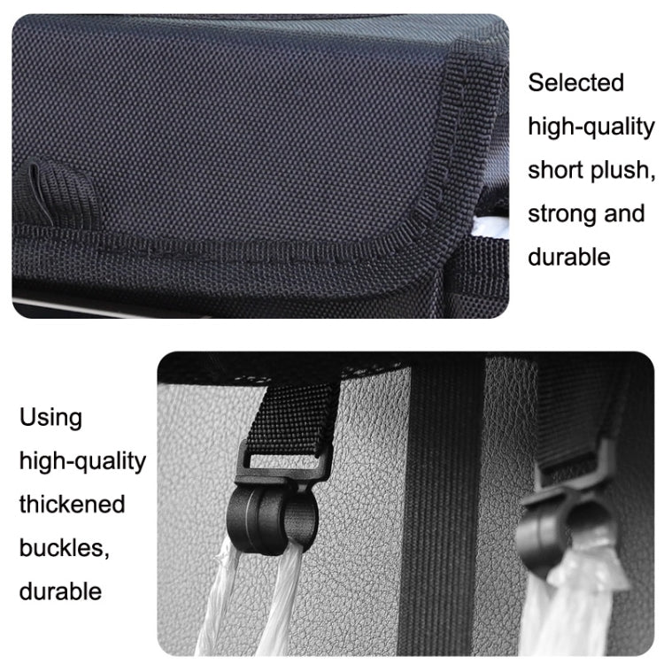 SN720 Car Multifunctional Trash Can Hanging Foldable Storage Bag, Style:, Trash Can, Towel Trash Can