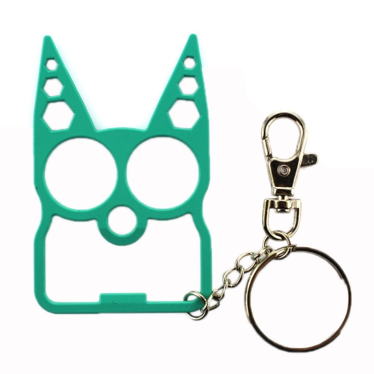 2 PCS 6 In 1 Multifunctional Keychain Zinc Alloy Bottle Opener, Black, Silver, Gold, Bright Green, Grass Green, Pink