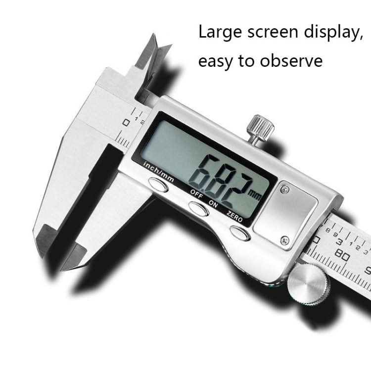 XIFENG Stainless Steel Digital Display Electronic Vernier Caliper, 0-200mm, 0-300mm