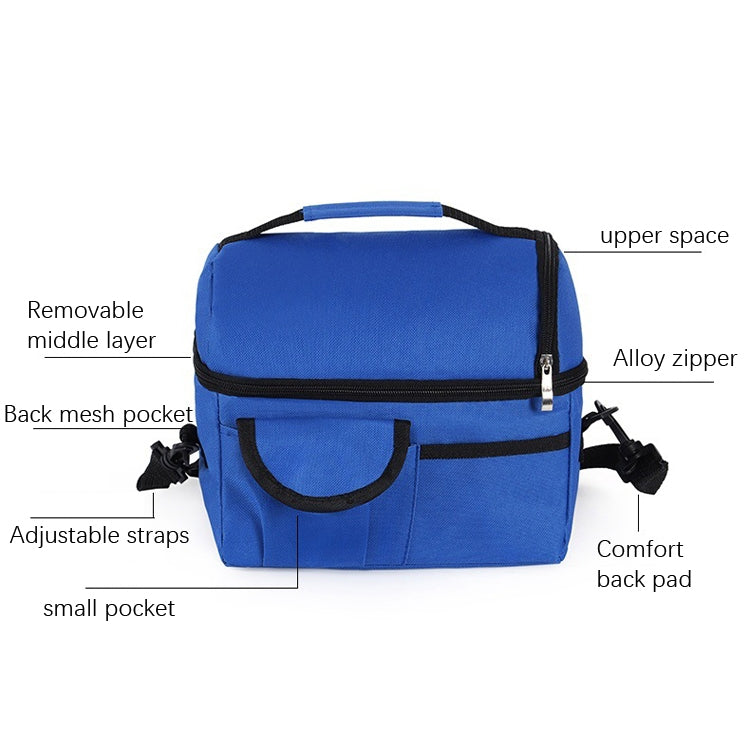 Double Insulation Bag Breast Milk Fresh Bag Bottle Mummy Bag, Mummy Bag(Black), Mummy Bag(Royal Blue), Mummy Bag(Rose Red), Mummy Bag(Red), Mummy Bag(Wine Red), Mummy Bag(Orange), Mummy Bag(Sky Blue), Mummy Bag(Grey)