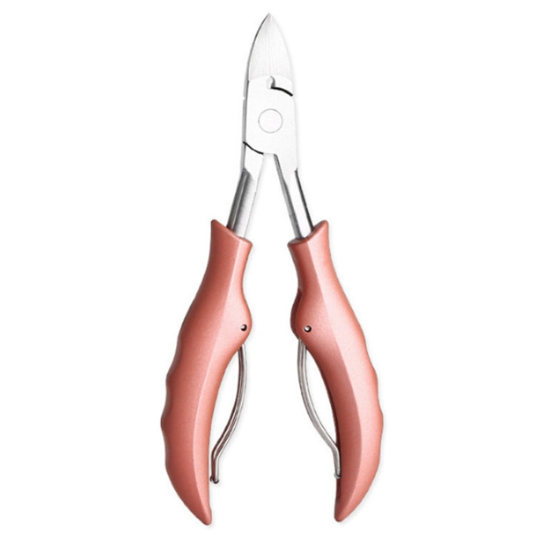 Stainless Steel Nail Clippers Olecranon Dead Skin Pliers Set, Blue ABS Handle, Black ABS Handle, Red ABS Handle, Pink ABS Handle