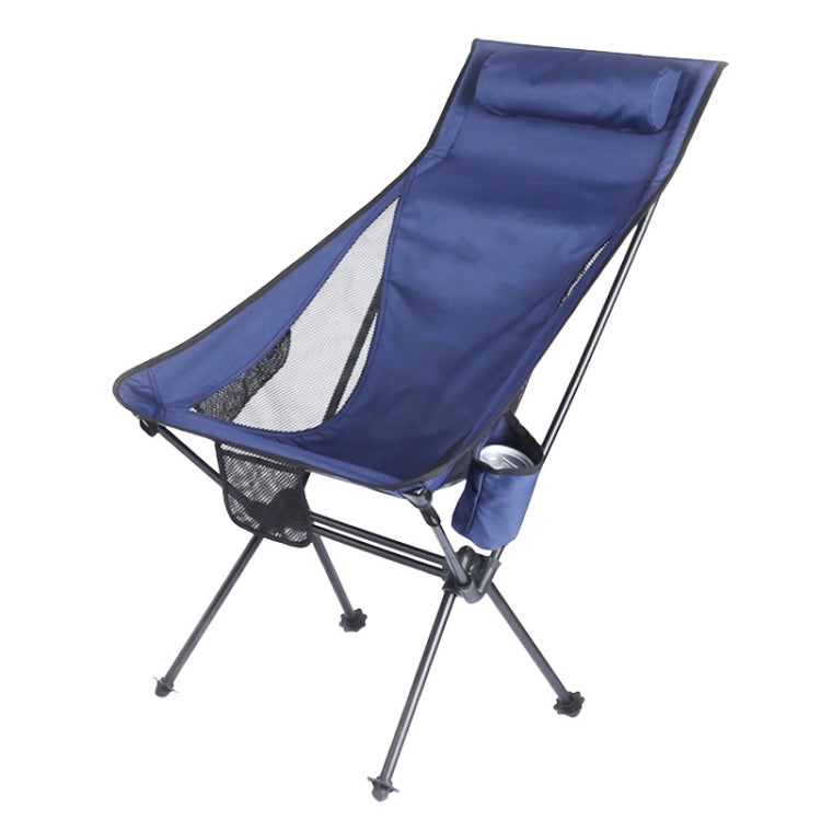 Outdoor Camping Aluminum Alloy Portable Folding Beach Chair, Without Pocket (Black), With Pocket (Black), Without Pocket (Khaki), With Pocket (Khaki), Without Pocket (Blue Gray), With Pocket (Blue Gray), Without Pocket (Dark Gray), With Pocket (Dark Gray)