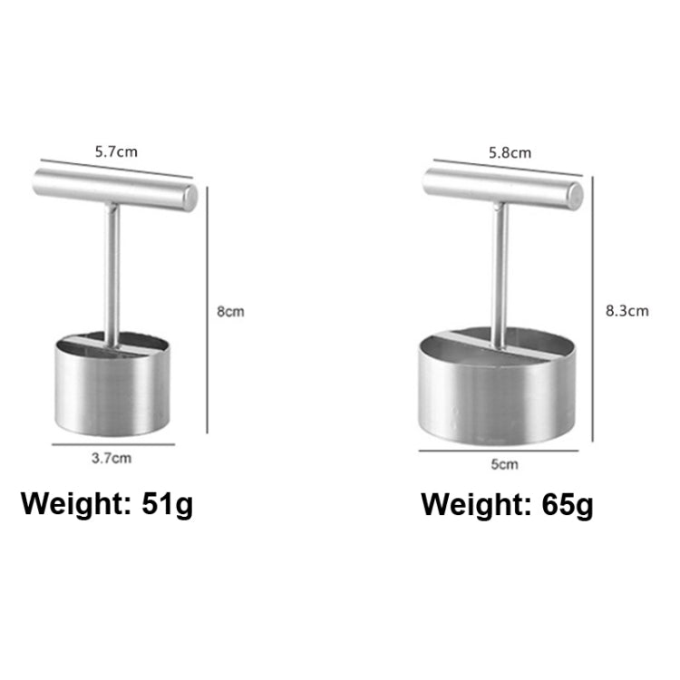 304 Stainless Steel Fruit Core Puller Core Digger, Small, Large