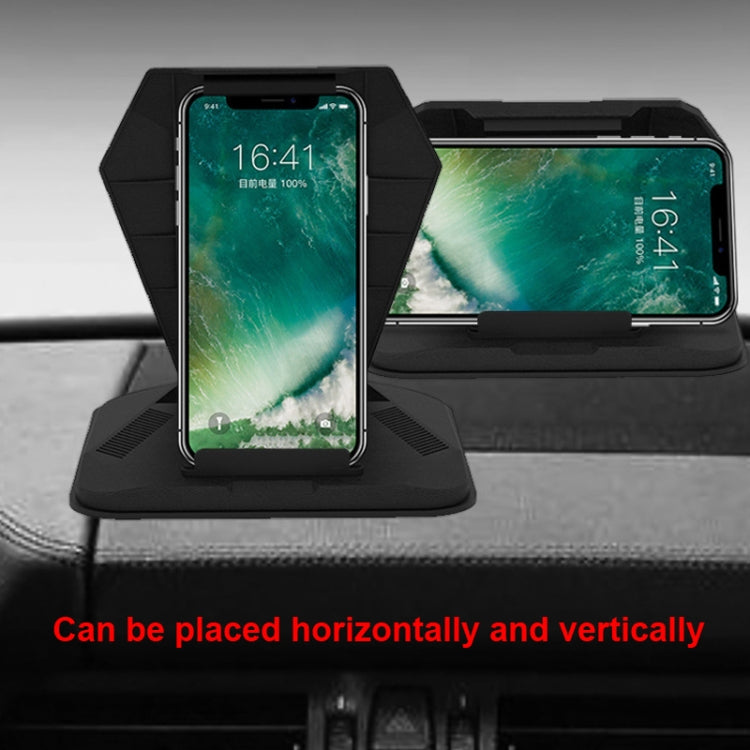 Car Sunshade Anti-Reflective Phone Tablet Holder Compatible with Folding Screen Phones, DP-PHS586