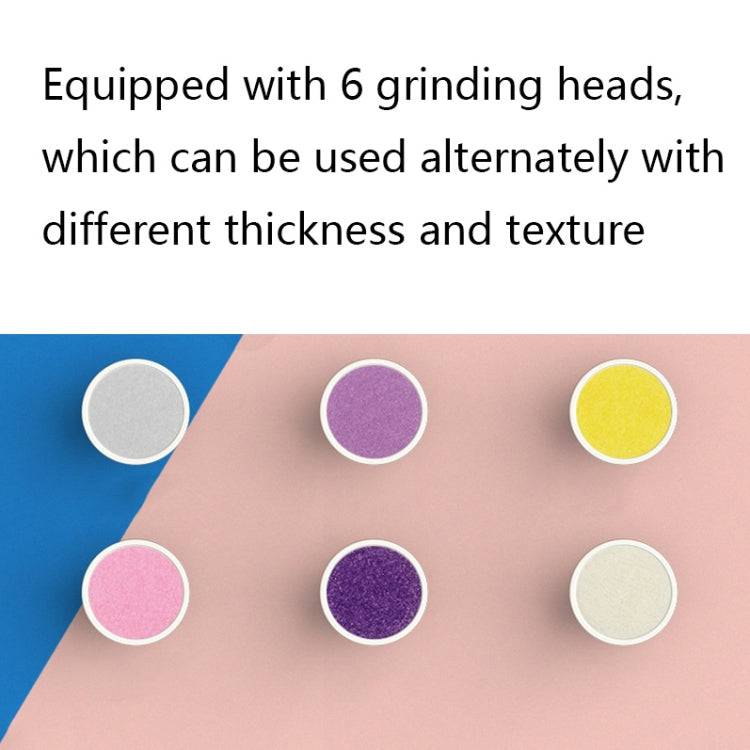 XFX-022 Anti-pinch Hand Baby Electric Nail Polisher, Naughty Yellow, Elegant Pink, Fashion Blue