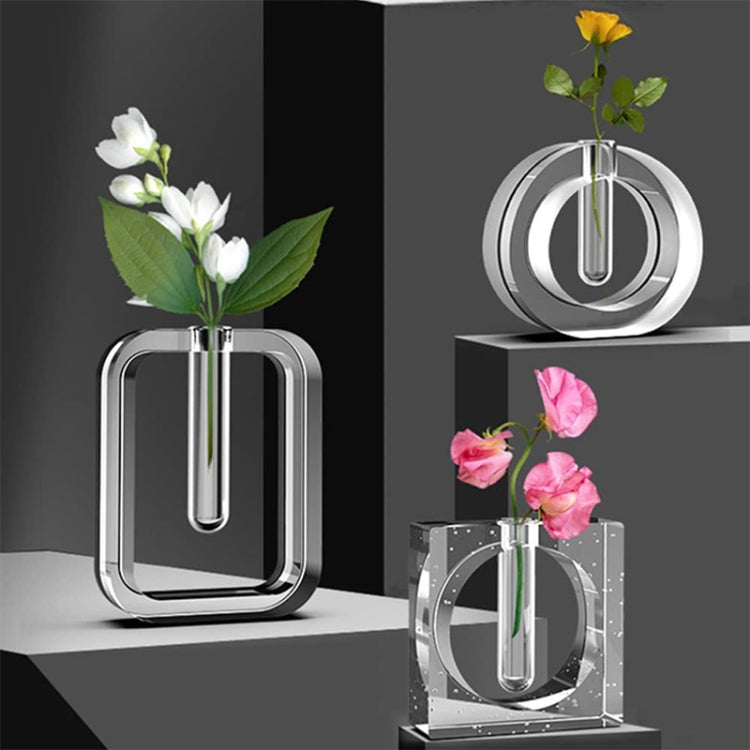 DIY Vase Epoxy Mould Simple Vase Make Tool, Square, Rectangle, Irregular Circle, Heart Shaped