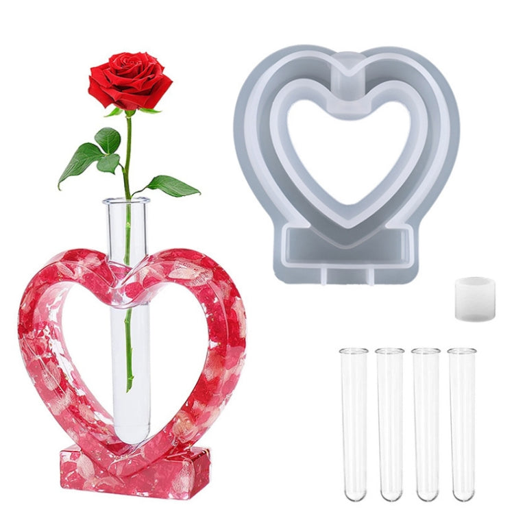 DIY Vase Epoxy Mould Simple Vase Make Tool, Square, Rectangle, Irregular Circle, Heart Shaped