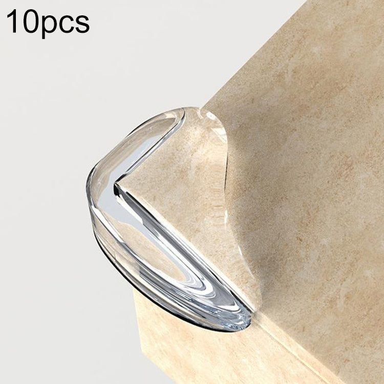 10PCS Children Anti-bump Water Drop Transparent Anti-collision Corner, Anti-collision Corner