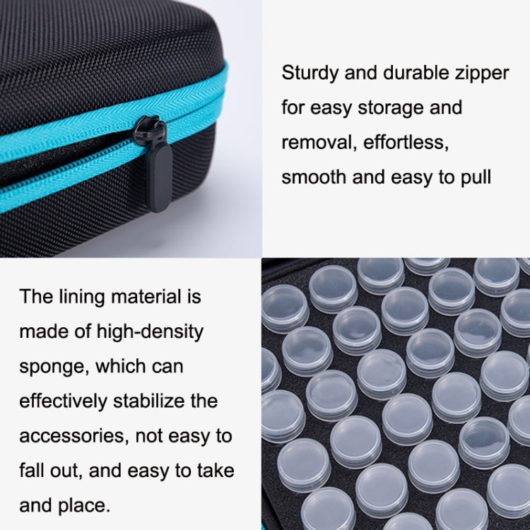 Multifunctional Portable Diamond Painting Tool Set Storage Bag, Style:, 30 Grid (Purple), 30 Grid (Blue), 30 Grid (Green), 30 Grid (Orange), 30 Grid (Black), 30 Grid (Red), 30 Grid (Pink), 60 Grid (Blue), 60 Grid (Green), 60 Grid (Orange), 60 Grid (Bla...
