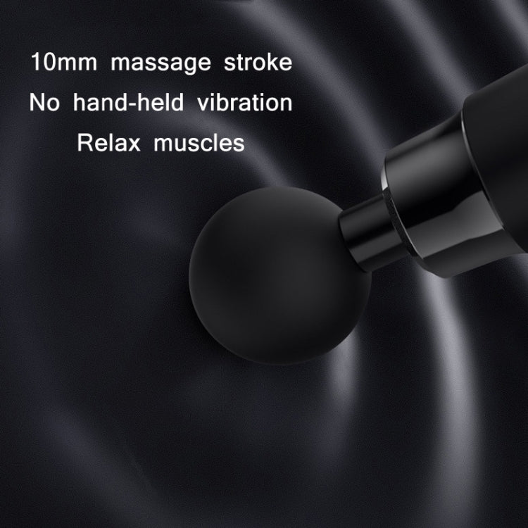 PS818 Variable Speed Vibrating Mini Muscle Fascia Relax Massager, 12 Gear (Gray), 12 Gear (Green), 12 Gear (Red), 12 Gear (Pink)