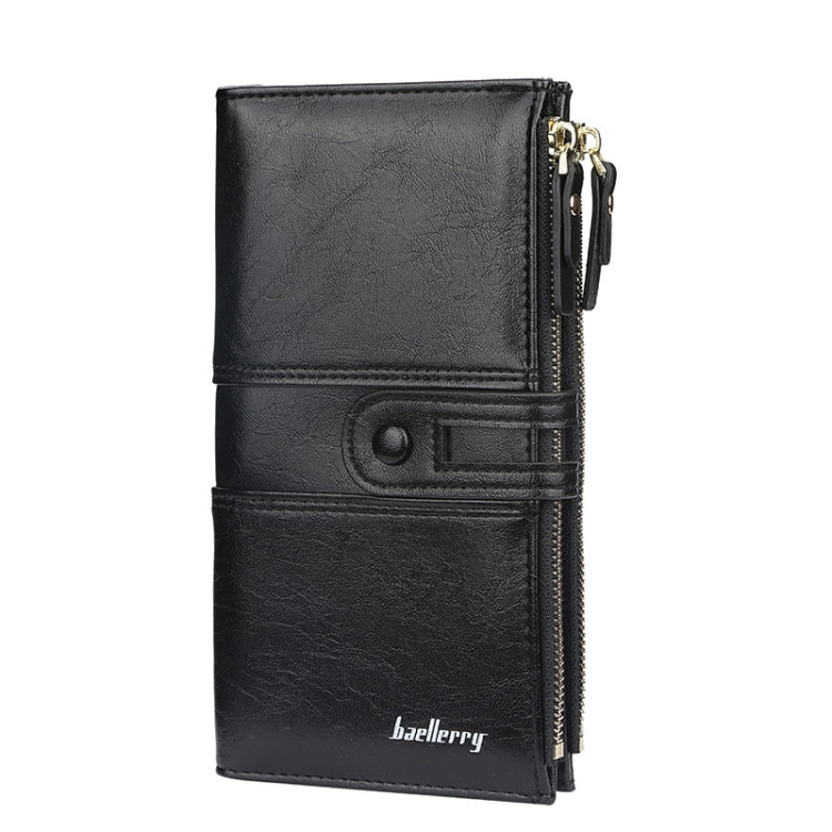 Baellerry Ladies Long Large Capacity Buckle Zip Clutch Multi-Card Wallet, Baellerry Red, Baellerry Black, Baellerry Brown, Baellerry Dark Green, Baellerry let(Pink, Baellerry Sky Blue