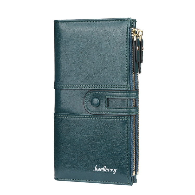 Baellerry Ladies Long Large Capacity Buckle Zip Clutch Multi-Card Wallet, Baellerry Red, Baellerry Black, Baellerry Brown, Baellerry Dark Green, Baellerry let(Pink, Baellerry Sky Blue
