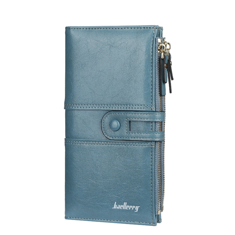 Baellerry Ladies Long Large Capacity Buckle Zip Clutch Multi-Card Wallet, Baellerry Red, Baellerry Black, Baellerry Brown, Baellerry Dark Green, Baellerry let(Pink, Baellerry Sky Blue