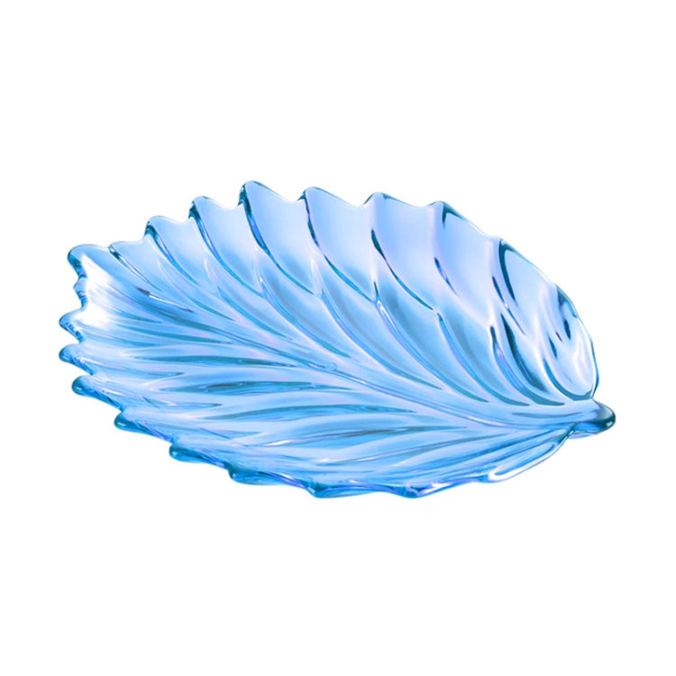 Acrylic Leaf Shape Fruit Tray and Shelf, Style:, Dish (Transparent), Dish (Blue), Dish (Amber), Dish (Purple), Shelf (Golden), Shelf (Black)