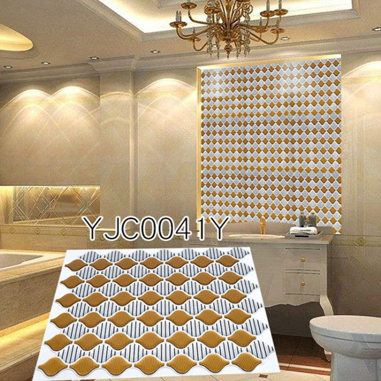 ملصق حائط إيبوكسي كريستالي مقاوم للماء ثلاثي الأبعاد للمنزل، YJC0041Y، YJC0056Y، YJC0079، YJC0080