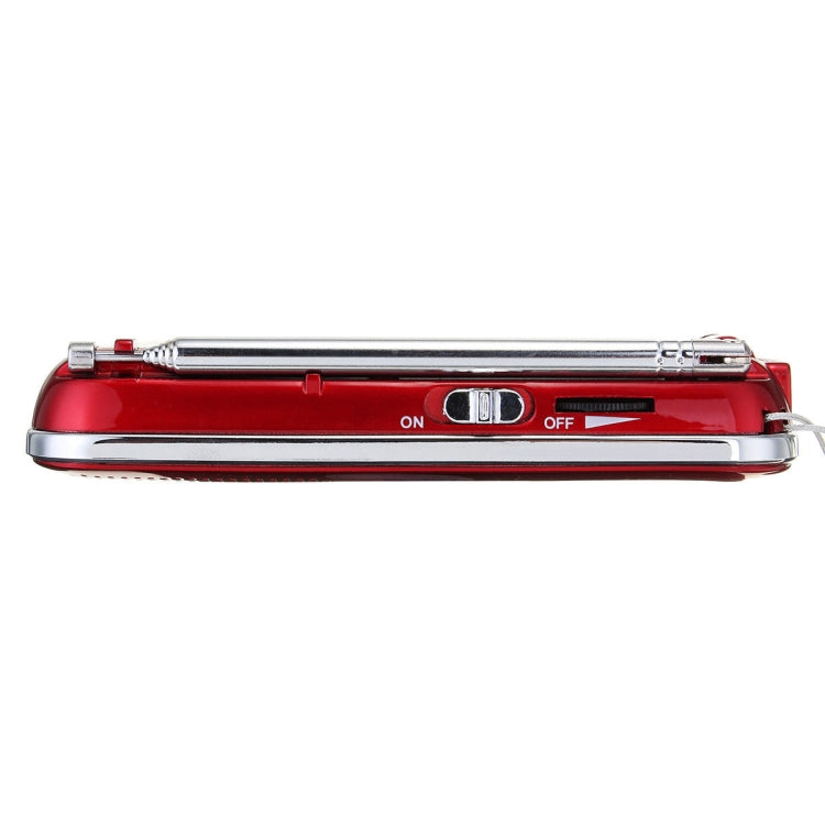 L-218AM MP3 Radio Speaker Player Support TF Card USB with LED Flashlight Function