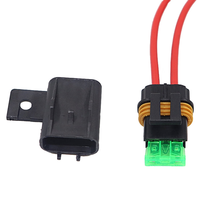 Car Slice Fuse Holder Waterproof Fuse Box Tape Line Fuse Box, 10 PCS Slice Fuse Holder