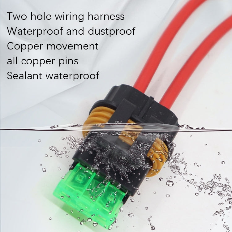 Car Slice Fuse Holder Waterproof Fuse Box Tape Line Fuse Box, 10 PCS Slice Fuse Holder