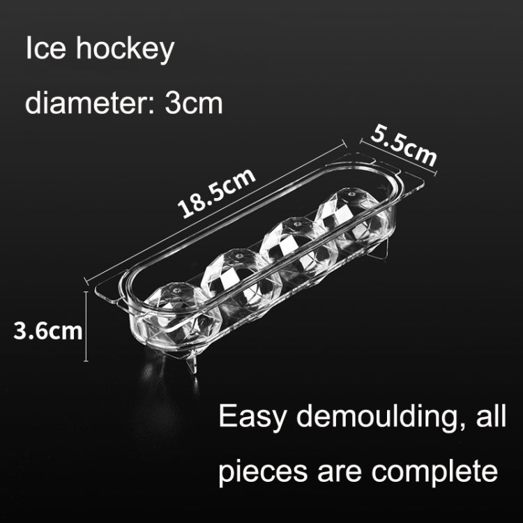 Household Food Grade Transparent Round Ice Cube Mold, Size: Large, Small, Medium, Large
