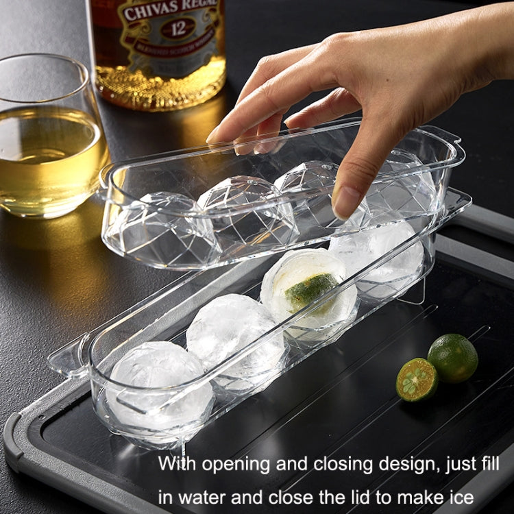 Household Food Grade Transparent Round Ice Cube Mold, Size: Large, Small, Medium, Large