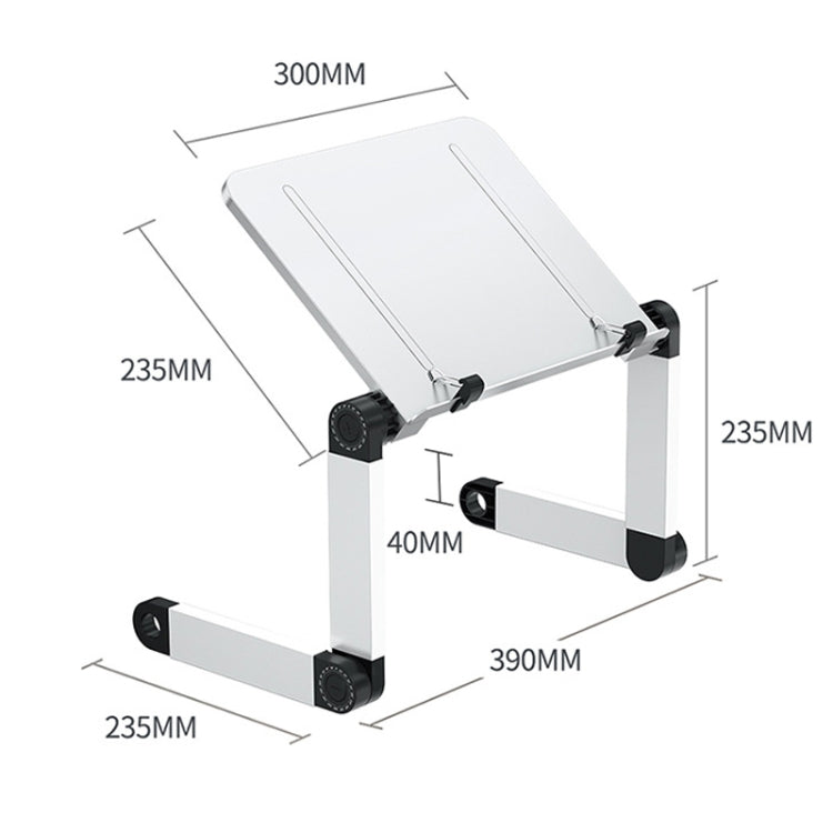 L03 Adjustable Lifting Reading Rack Book Holder Laptop Stand,Style:, Double Section Black, Double Section White, Single Section Black, Single Section White