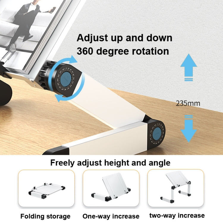 L03 Adjustable Lifting Reading Rack Book Holder Laptop Stand,Style:, Double Section Black, Double Section White, Single Section Black, Single Section White