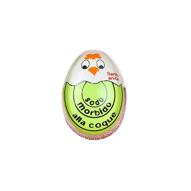 Boiled Egg Timer Reminder Color-changing Cartoon Egg Timer, Specification: Japanese, Yellow Chick, Red Chick, Green Chick, Purple Chick, Orange Chick, Pink Chick, Japanese