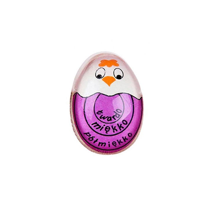 Boiled Egg Timer Reminder Color-changing Cartoon Egg Timer, Specification: Japanese, Yellow Chick, Red Chick, Green Chick, Purple Chick, Orange Chick, Pink Chick, Japanese
