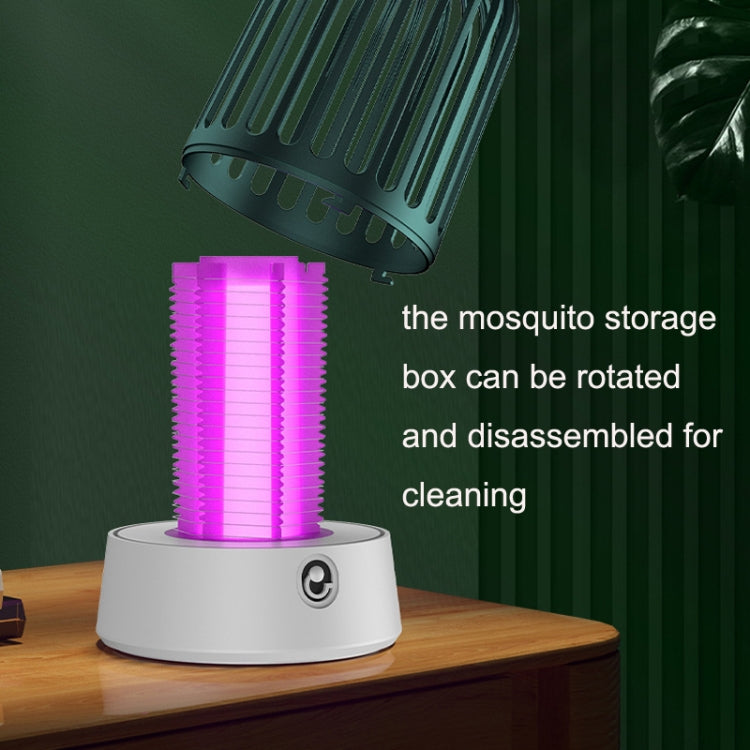 Outdoor Home USB Photocatalyst Mosquito Repellent, Direct Plug Gray