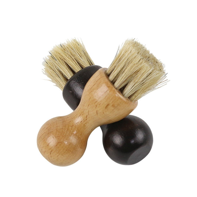 Hutcar Gourd Beech Pig Brush Oil Polished To Gray Multi-Function Brush, Lacquer, Log