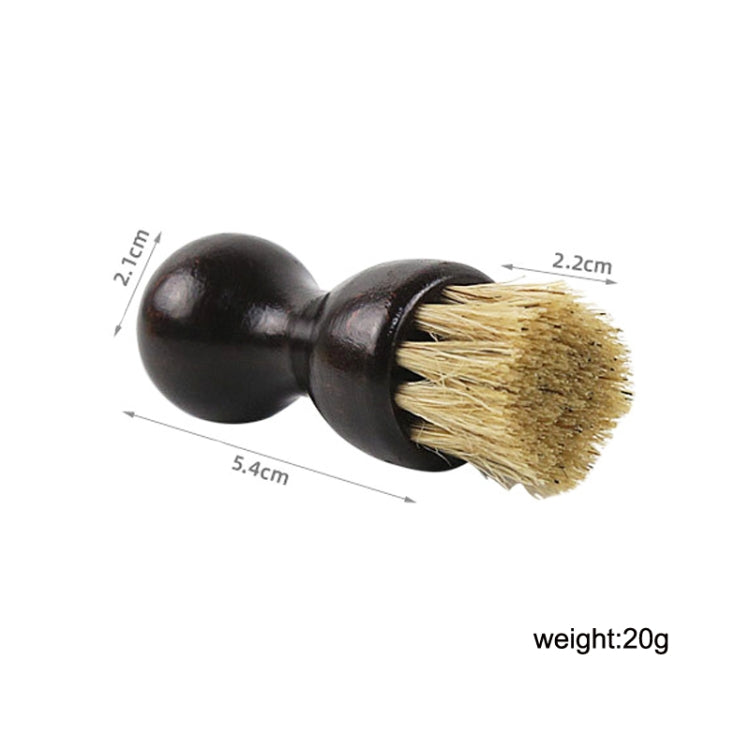 Hutcar Gourd Beech Pig Brush Oil Polished To Gray Multi-Function Brush, Lacquer, Log