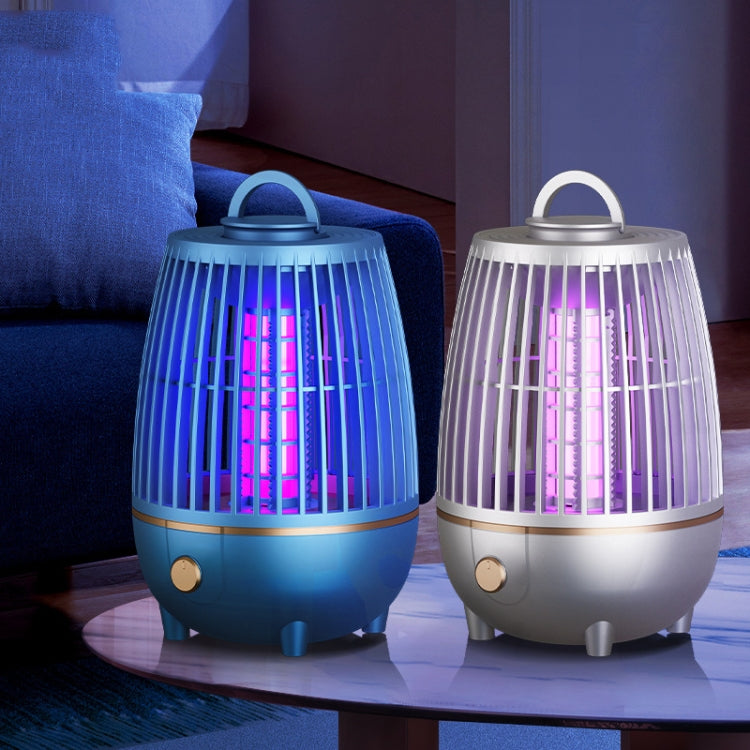 LED Mosquito Killer Lamp Home Photocatalyst USB Mushroom Mosquito Killer, Mushroom Mosquito Killer Silver Gray, Mushroom Mosquito Killer Blue