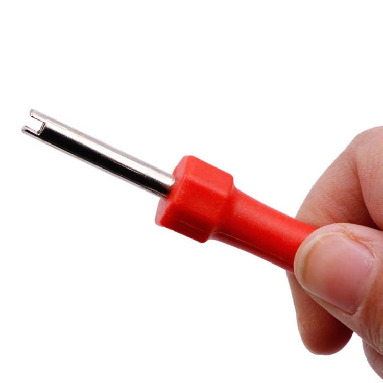10 PCS Car Tire Electric Vehicle Valve Cap Bicycle Valve Core Switch, Style:, Single Head Short, Single Head Long