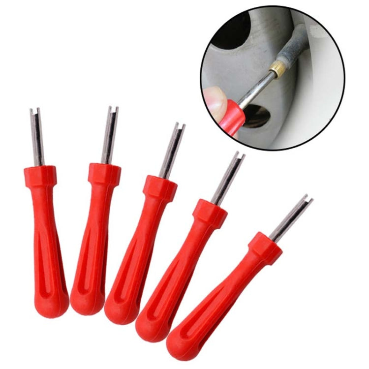 10 PCS Car Tire Electric Vehicle Valve Cap Bicycle Valve Core Switch, Style:, Single Head Short, Single Head Long