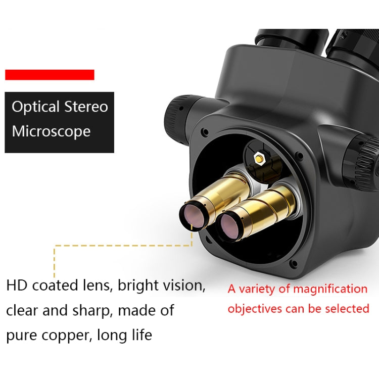 KAIGEXIN 7-50X High-definition Binocular Continuous Zoom Microscope