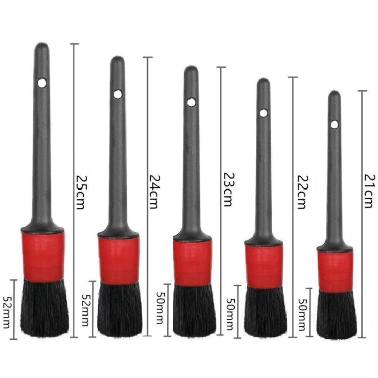 26 PCS / Set Car Beauty Car Wash Detail Brush Electric Drill Brush Outlet Brush, 26 PCS / Set Yellow, 26 PCS / Set Red