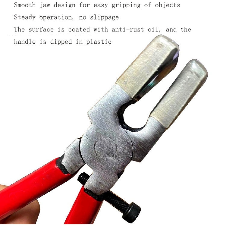 Glass Pliers Strong Pliers Tile Opener Breaking Pliers, Arc (8 Inch)
