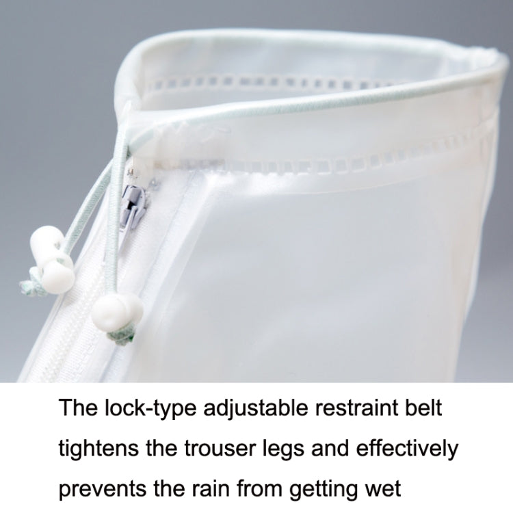 1 Pair Rainy Outdoor Anti-Skid Waterproof Shoe Cover Thickening Repetitive Use Shoe Cover, S, M, L, XL, XXL, XXXL