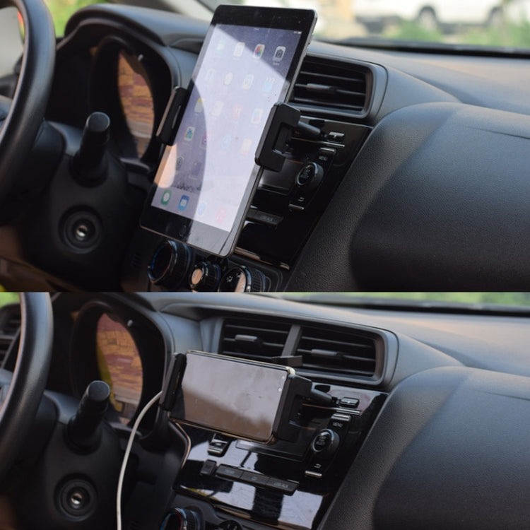 Automobiles CD Port Mobile Phone Tablet Universal Bracket, Specification:, Used Within 12 inch Yellow, Used Within 12 inch Gray, Used Within 15 inch