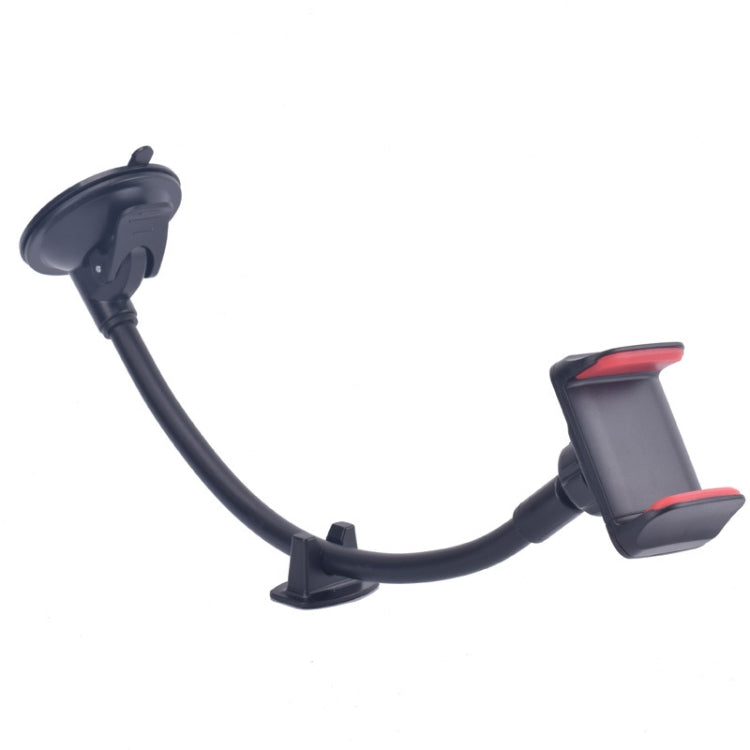 Suction Cup Long Soft Hose Windshield Car Mobile Phone Clip Bracket