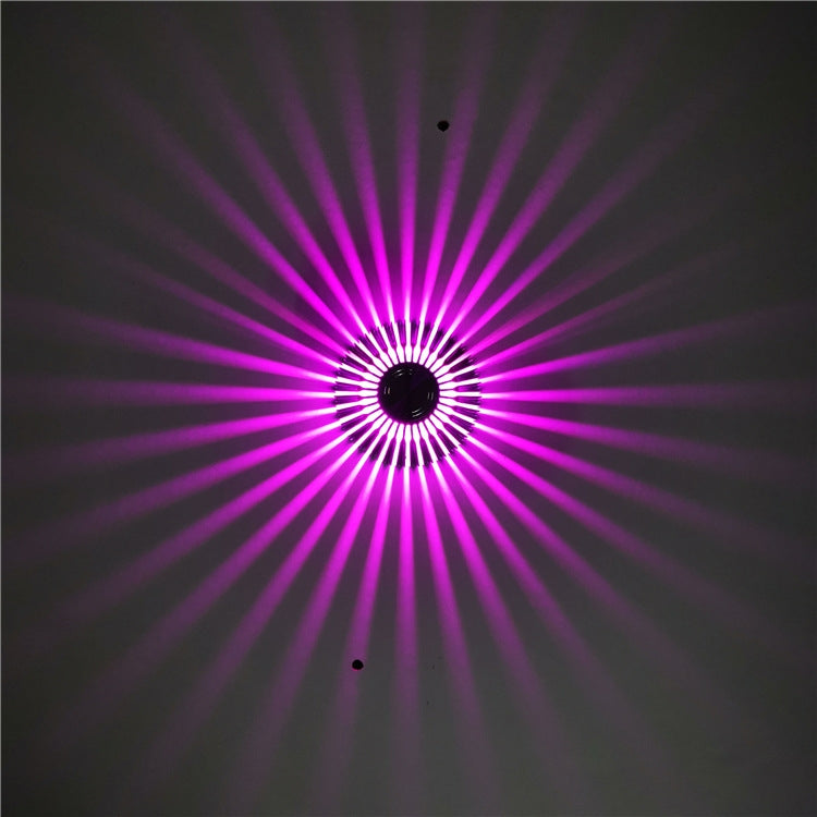 LED Aluminum Aisle Light Sunflower Corridor Lamp Decorative Light, Visible Installation 1W, Visible Installation 3W, Invisible Installation 1W, Invisible Installation 3W