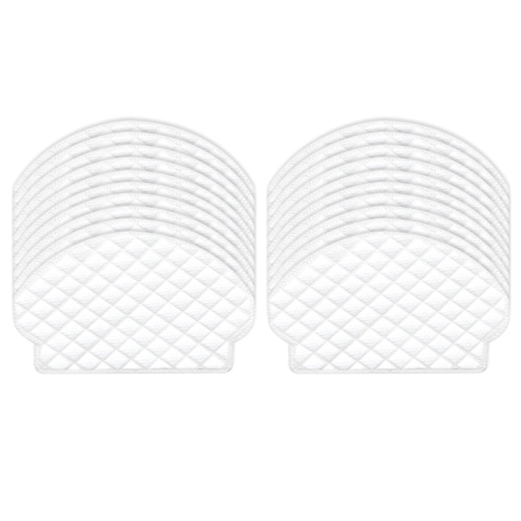 2pcs White Filter For ECOVACS OZMO 950 920 T5 DX55 DJ65 Vacuum Cleaner Accessories